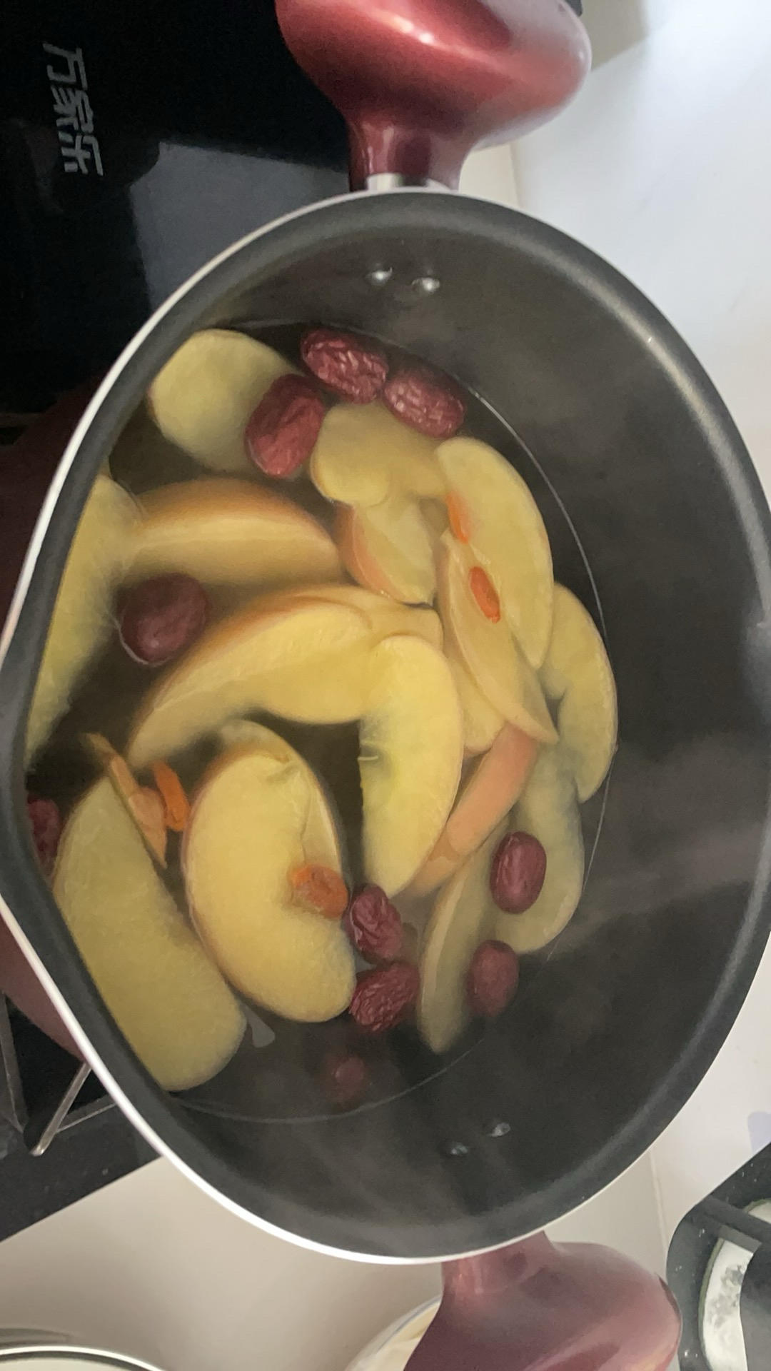 苹果刮油茶，减脂汤水