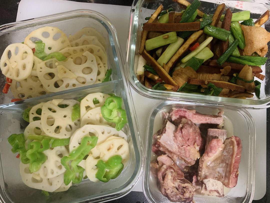清炒藕片