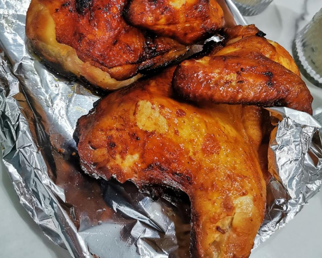 奥尔良烤鸡或鸡翅（空气炸锅版）的做法