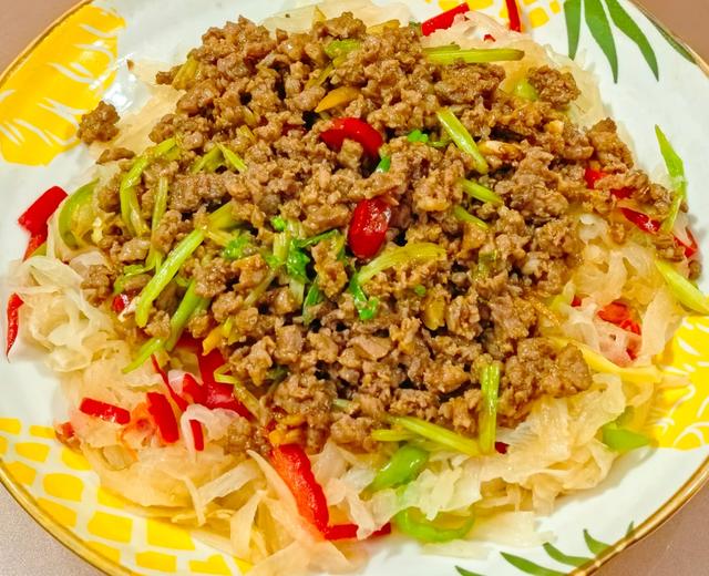 牛肉萝卜丝的做法