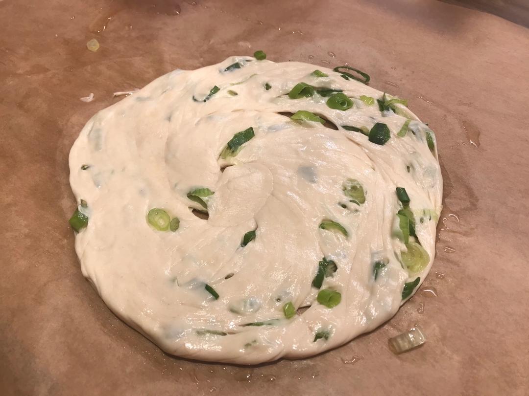 酥脆葱花手抓饼—在家也能做