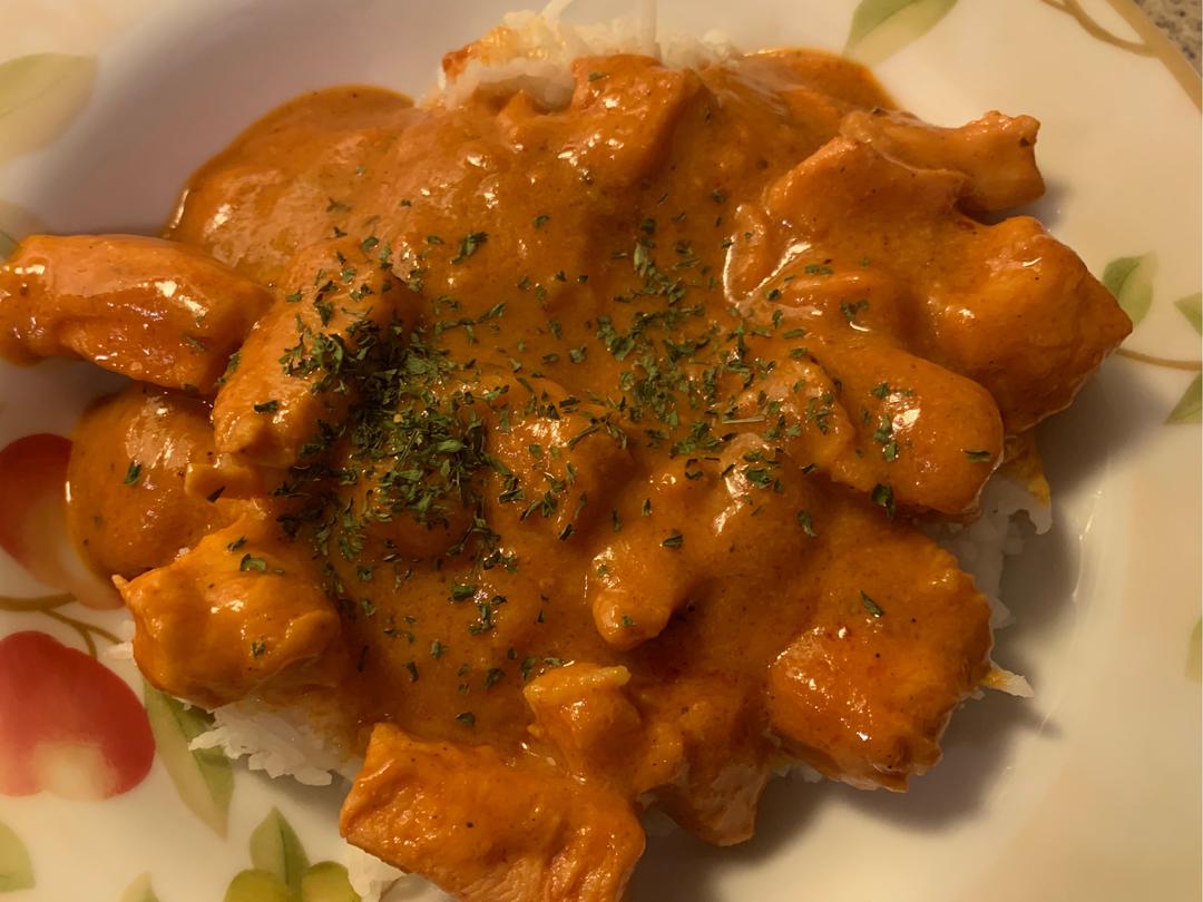 印度黄油鸡饭（Butter Chicken）