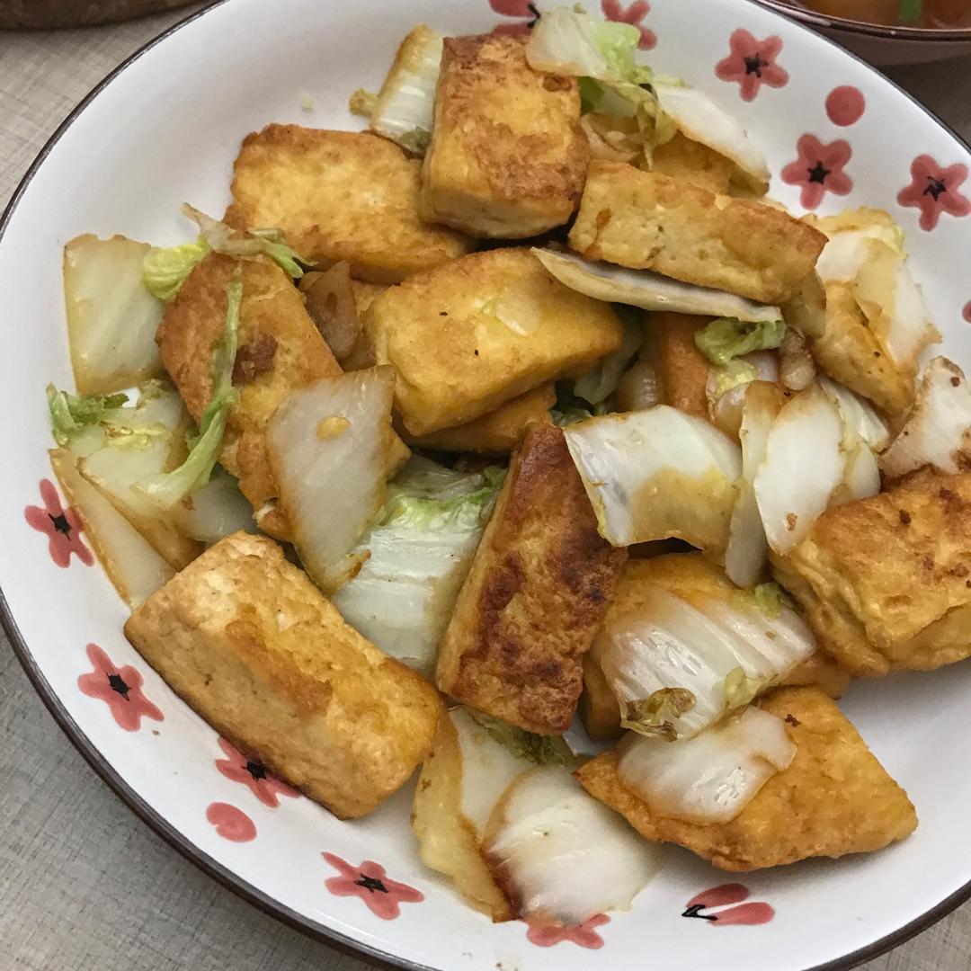 超下饭的白菜豆腐