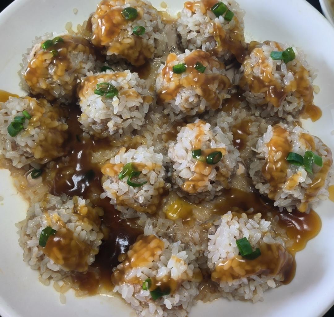 高颜值菜品【珍珠丸子】