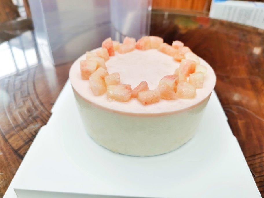 夏日限定–桃子慕斯蛋糕