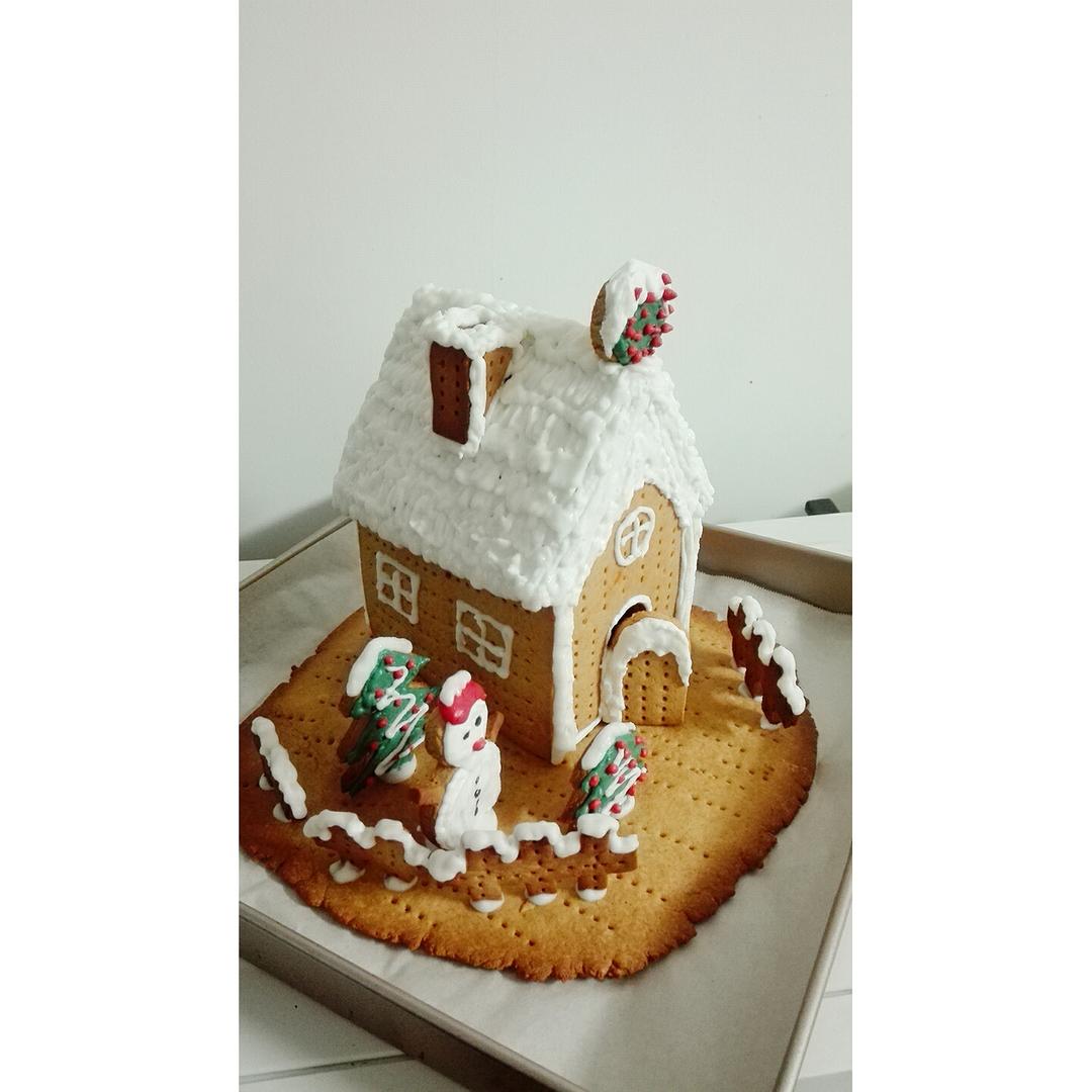 姜饼屋 gingerbread house（视频菜谱）