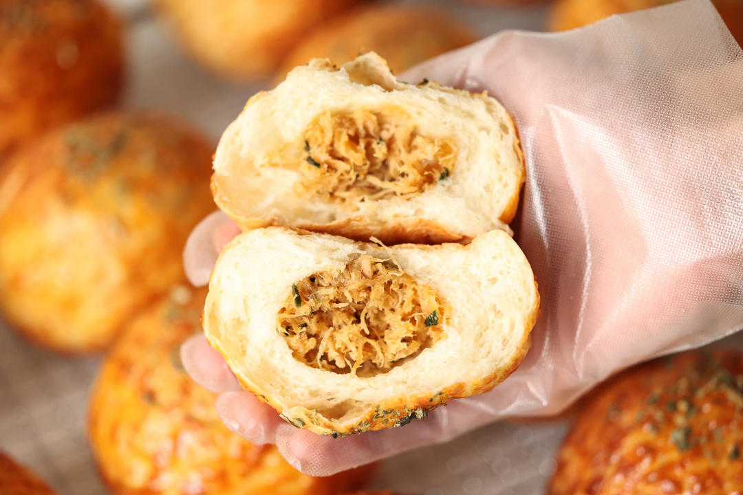 纯奶手撕吐司的做法 步骤1