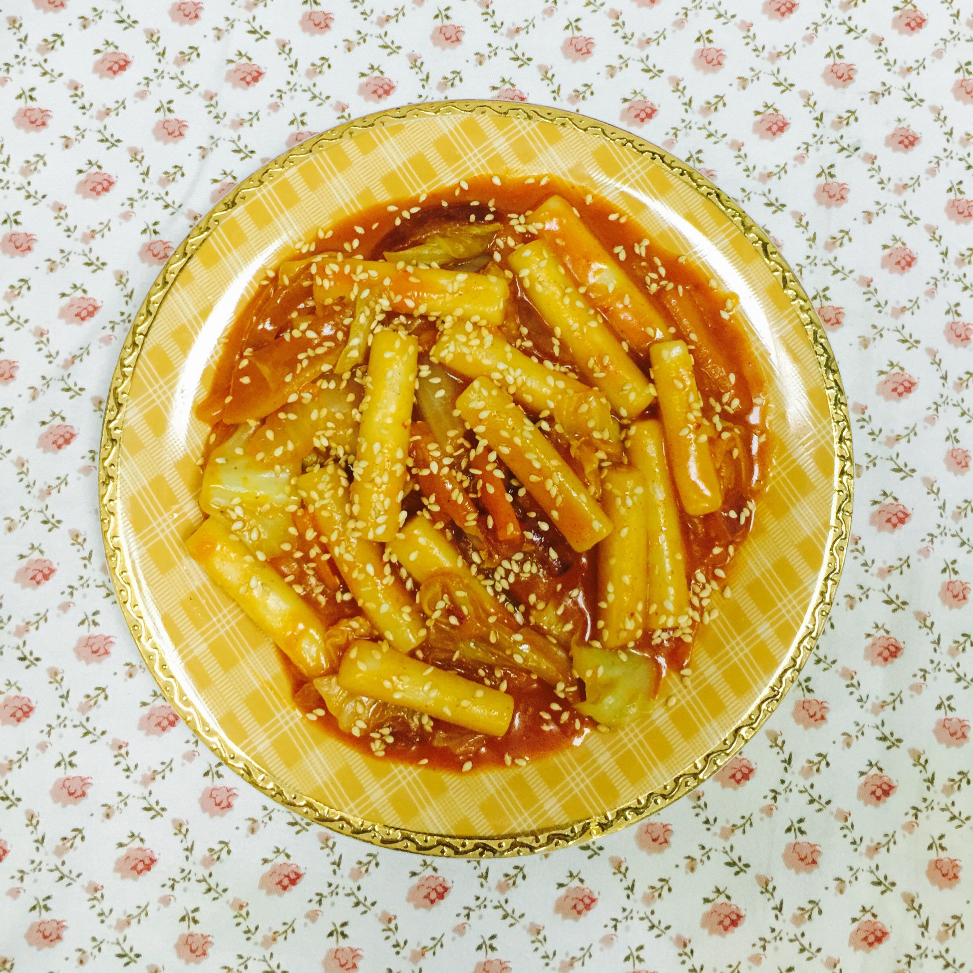 韩式辣炒年糕（or网红芝士套路之芝心年糕）