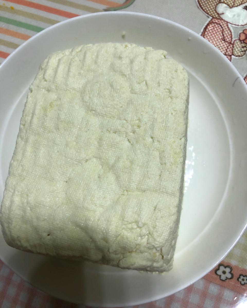 自制豆腐（白醋点豆腐）