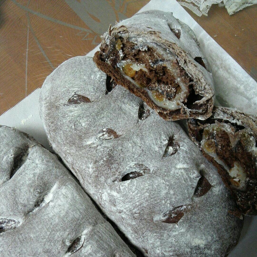 可可麻薯软欧