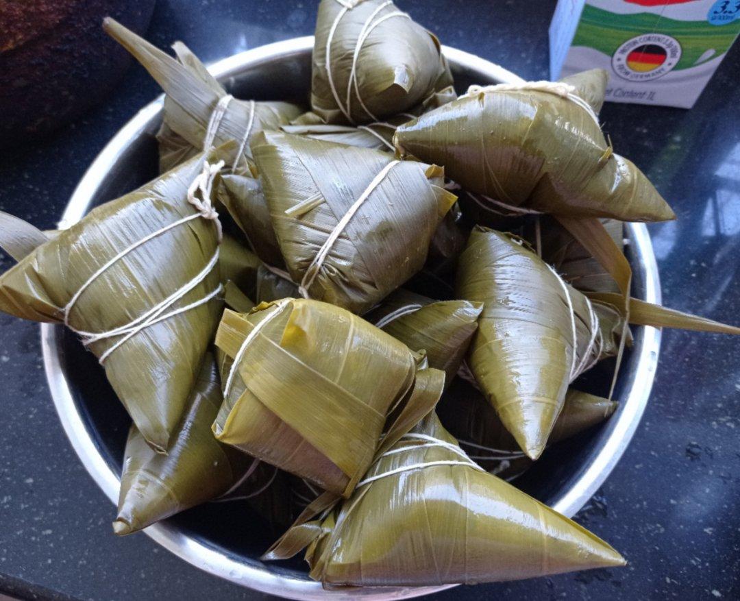 11种口味的粽子.咸粽.甜粽-附粽子包法