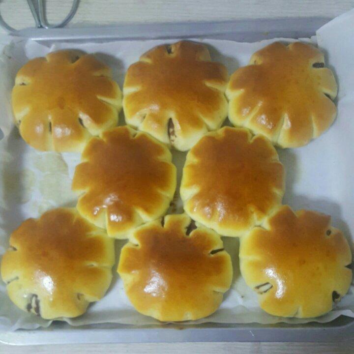 红豆沙面包