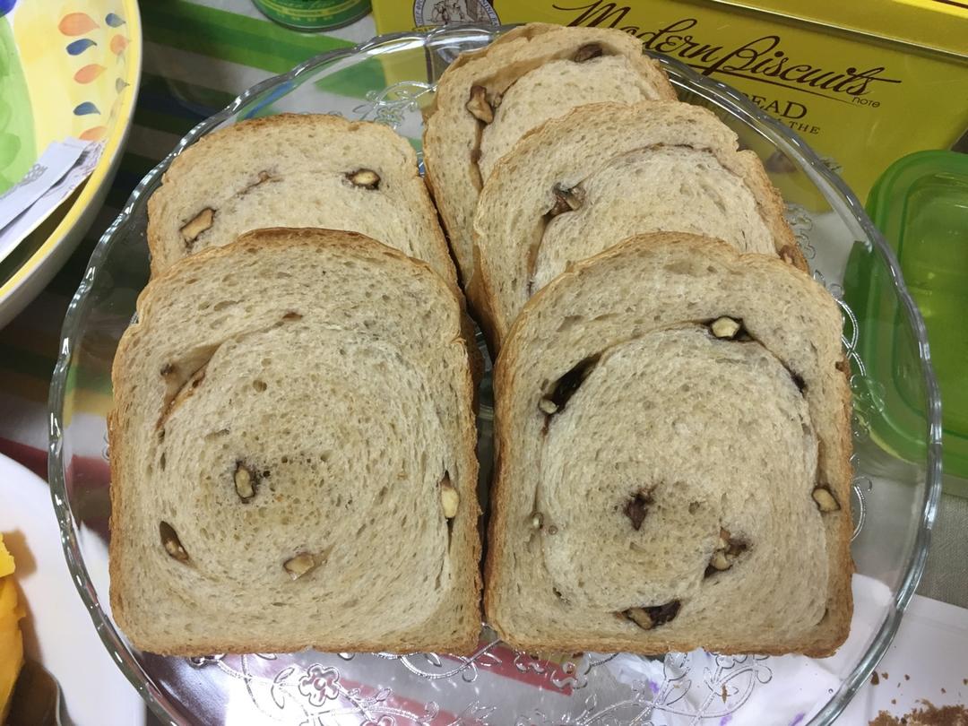 Thera爆浆红糖核桃土司（汤种土司）