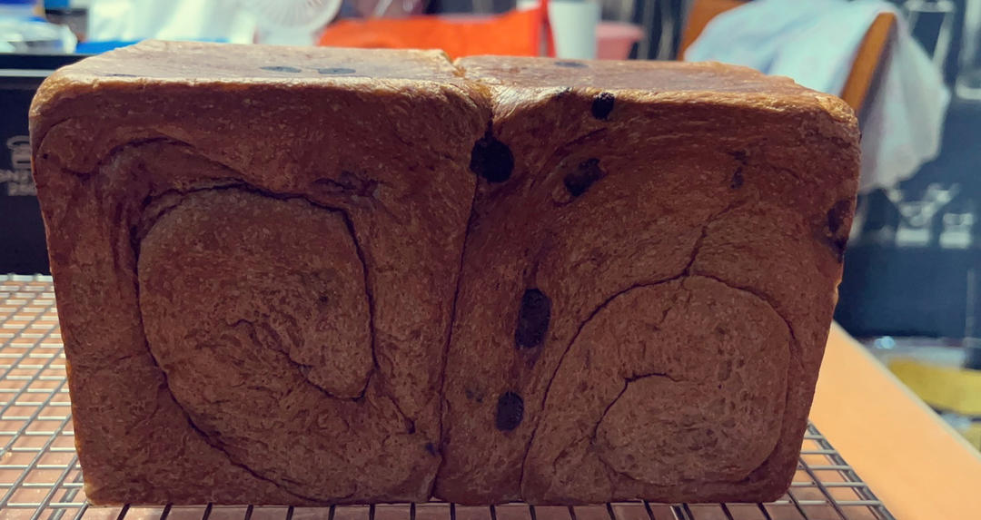 好吃到翘jiojio的巧克力生吐司