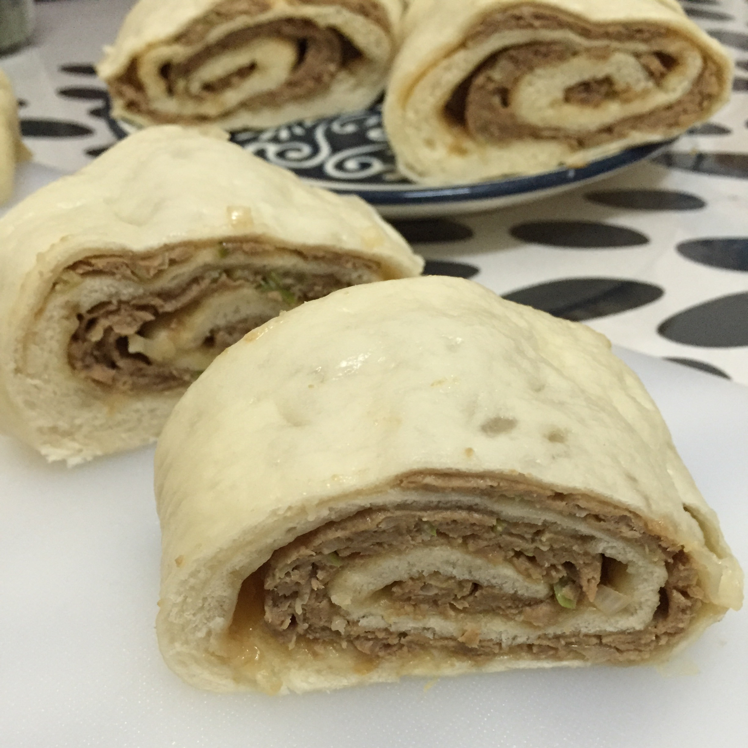 蒸肉卷 Steamed Meat Roll