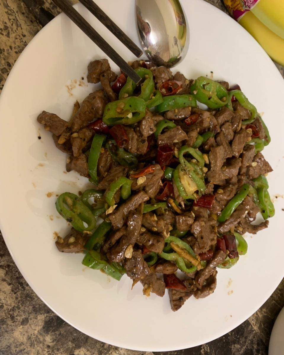 小炒牛肉