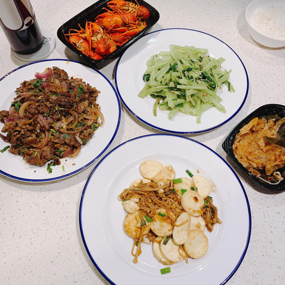 超级下饭菜--金针菇日本豆腐