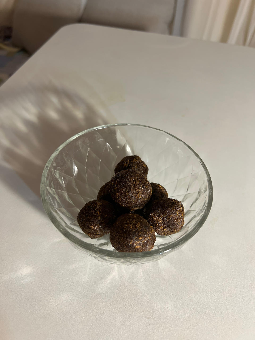 生酮keto 咖啡椰蓉巧克力软饼/纤维球 最简单快手