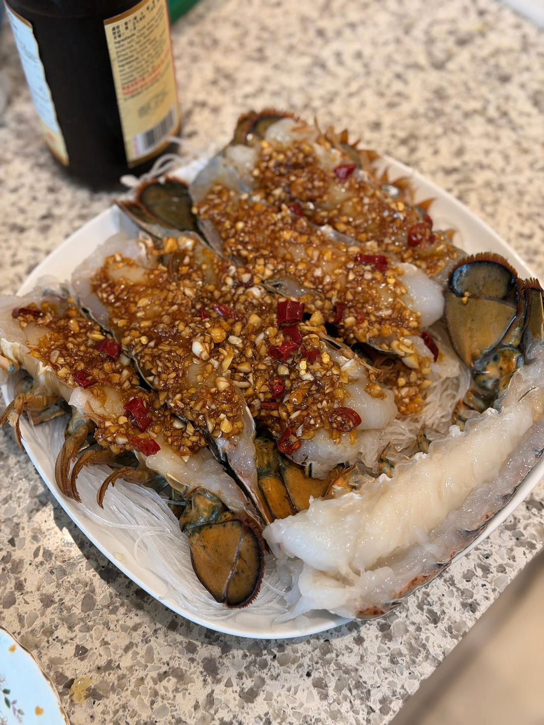 蒜蓉粉丝蒸龙虾（小青龙）