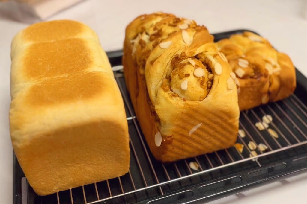 奶香纯粹的重料淡奶油吐司