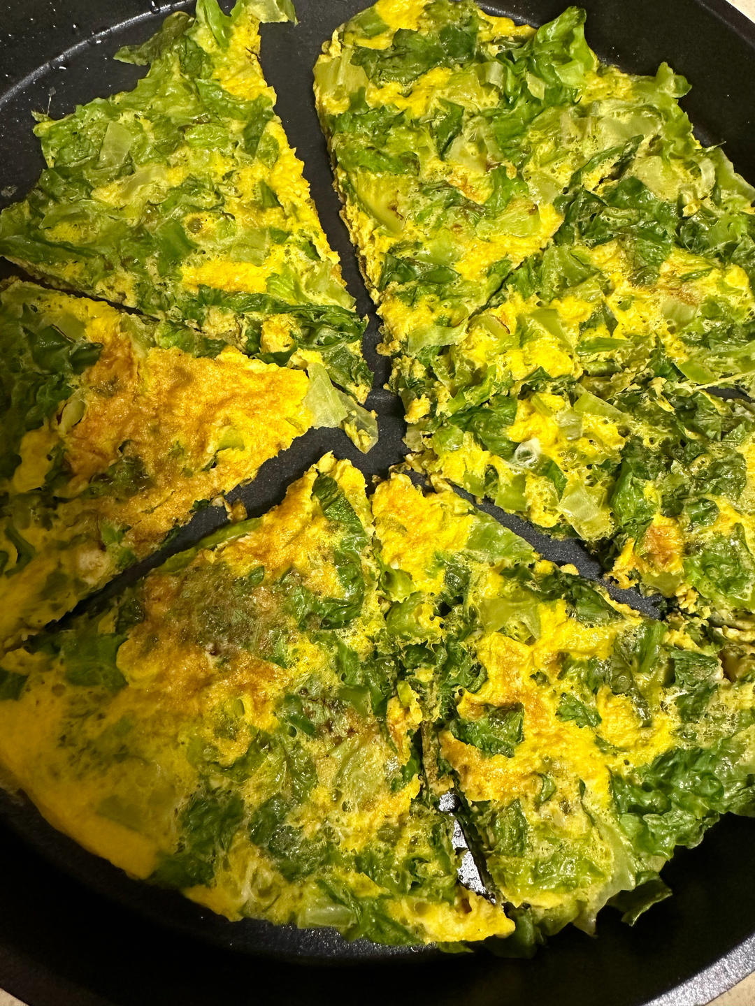 生菜鸡蛋饼🫓