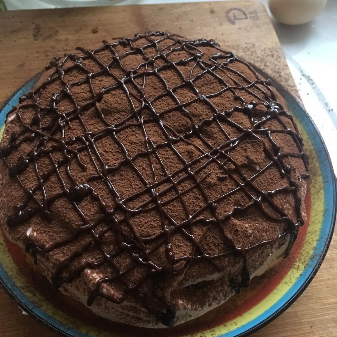 #视频教程#有灵魂的脏脏蛋糕，戚风生涯的巅峰之作，劣狐狐烘焙