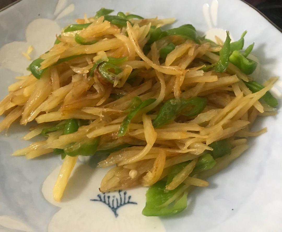 青椒土豆丝