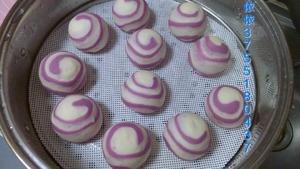 紫薯、南瓜螺旋馒头的做法 步骤7