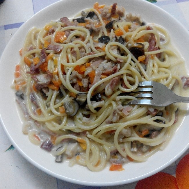 番茄肉酱意大利面