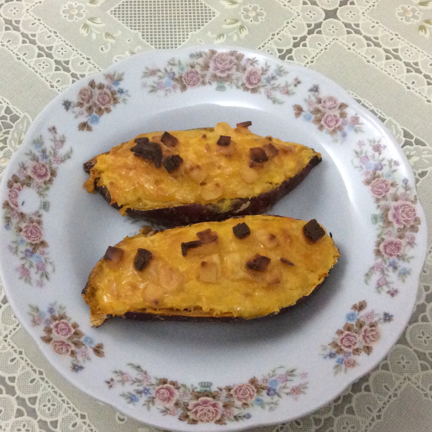 芝士奶油焗红薯