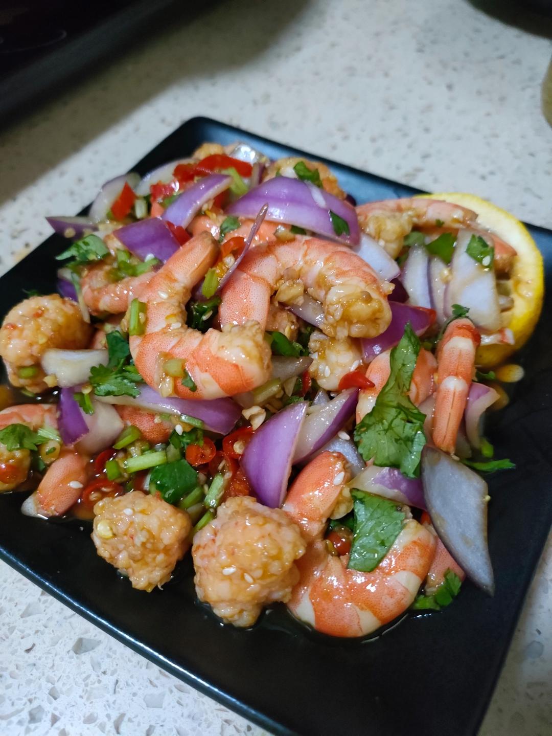 绝绝子～泰式酸辣虾