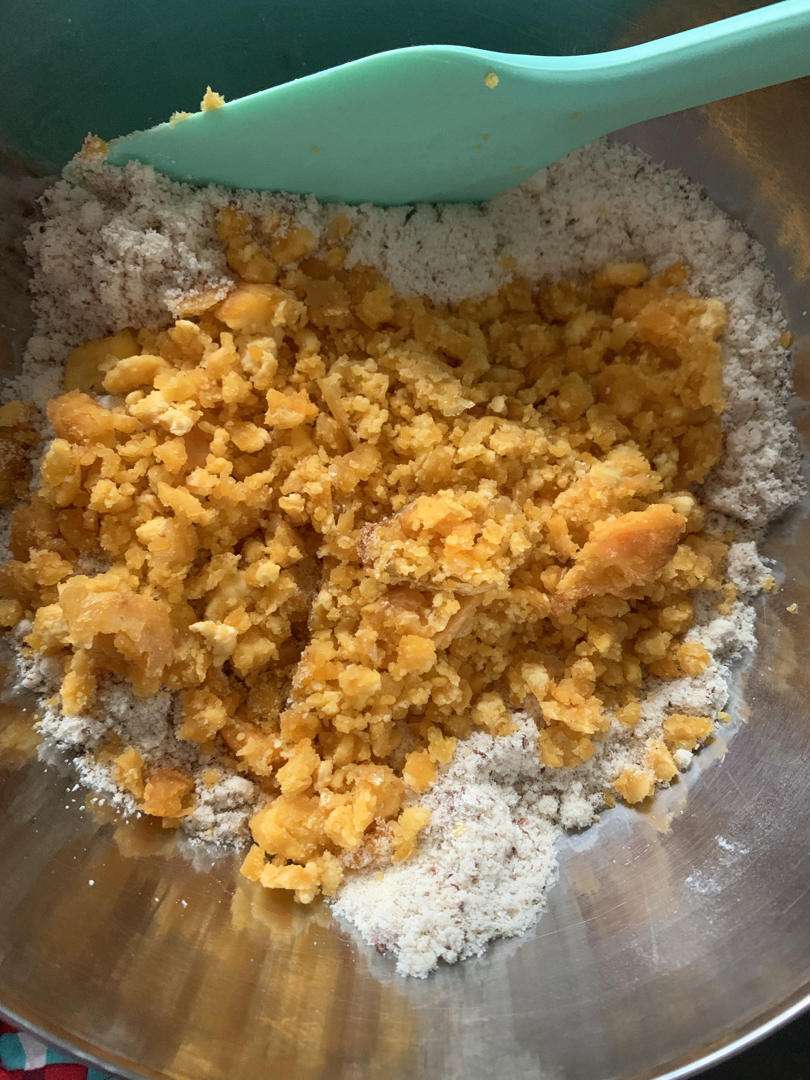 超级简单   低碳生酮～葱香蛋糕