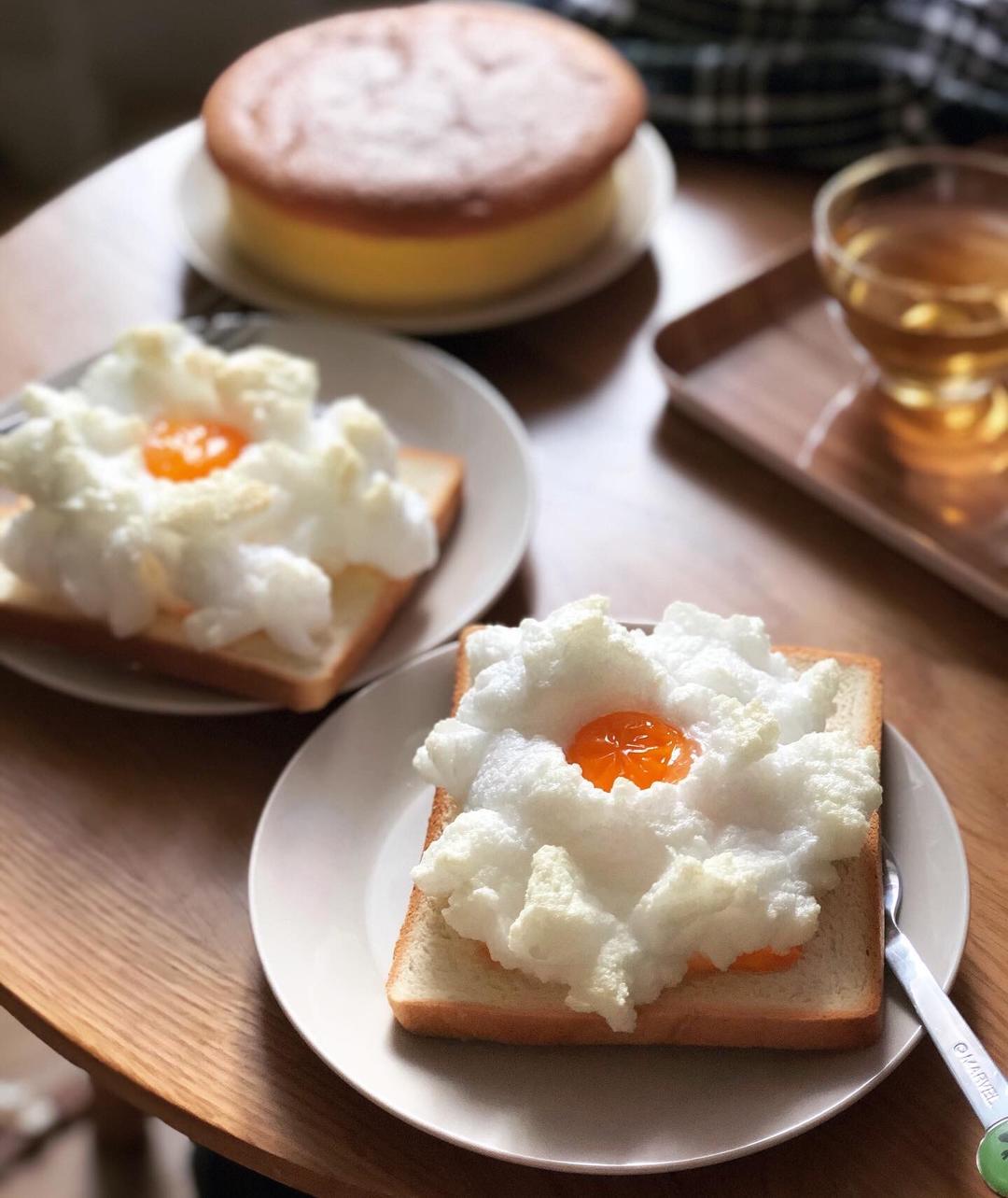 雲朵吐司的做法