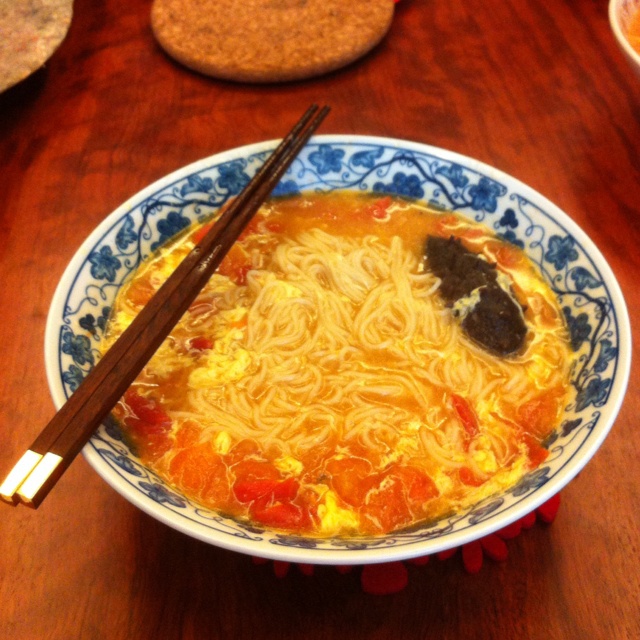 西红柿鸡蛋面