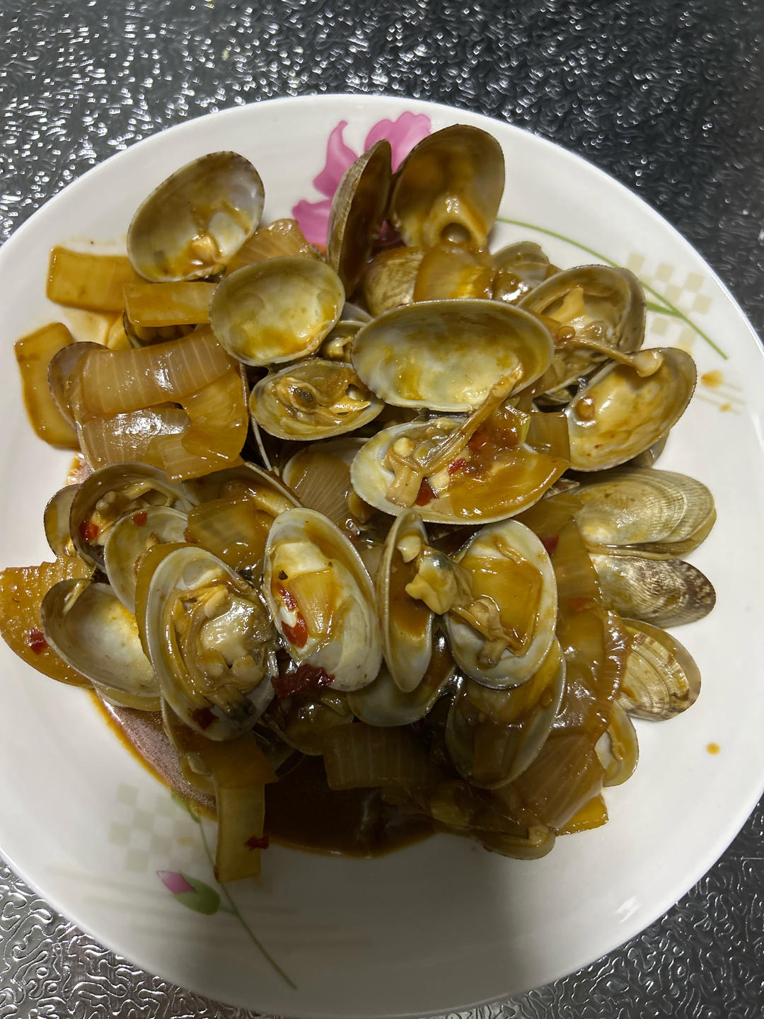 爆炒花蛤