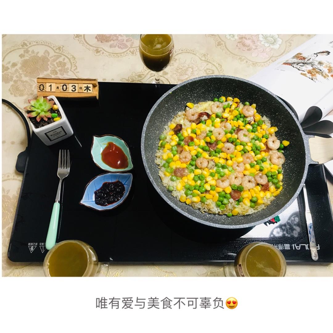 米饭披萨（剩米饭的春天）