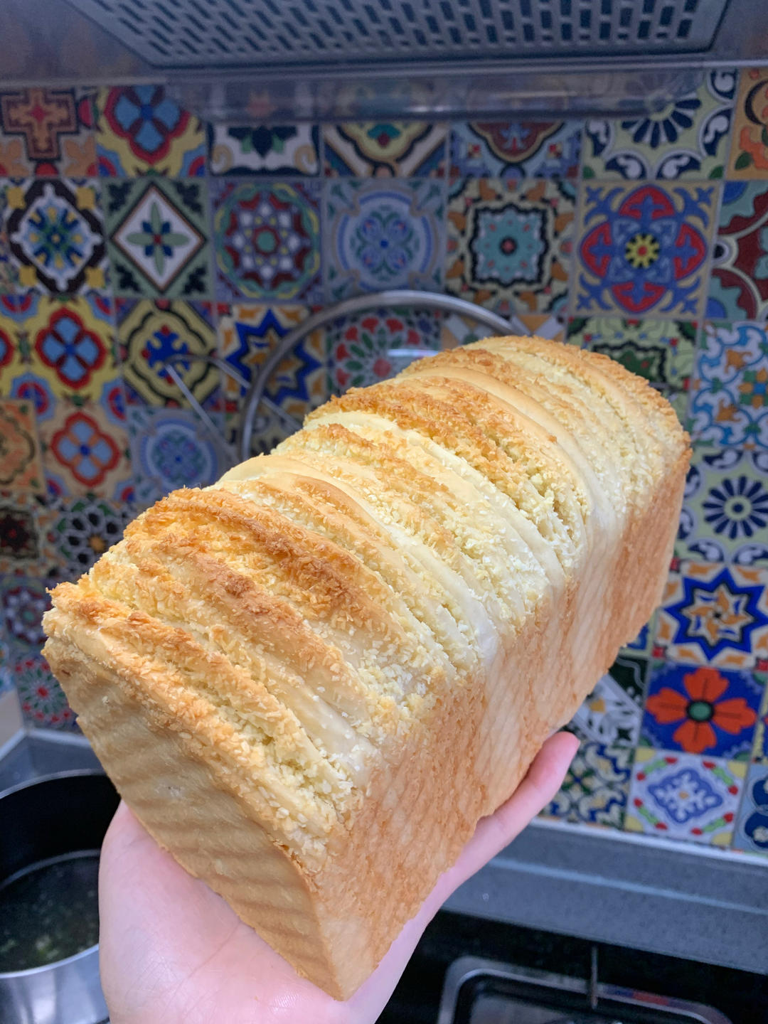 椰香满满的椰蓉土司~