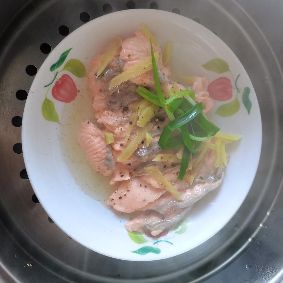 清蒸三文鱼