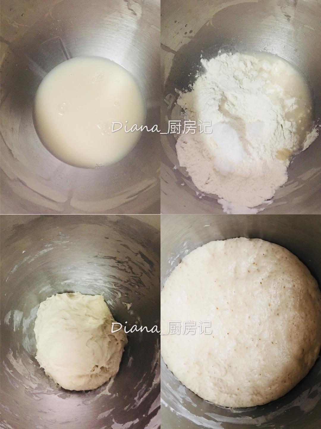 纯奶手撕吐司的做法 步骤1