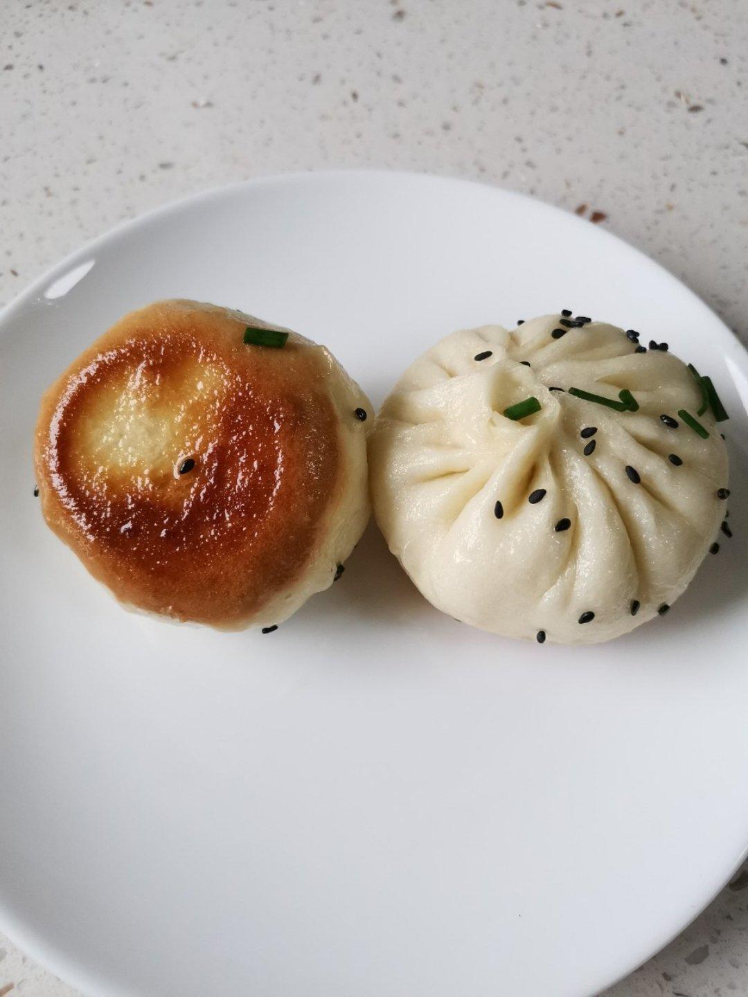 小时候的生煎包