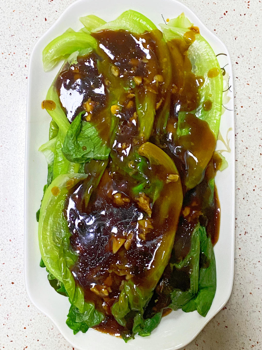 厨师长教你：“蚝油生菜”的家常做法，爽脆鲜嫩，简单易做