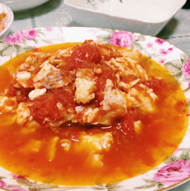 西红柿炒鸡蛋