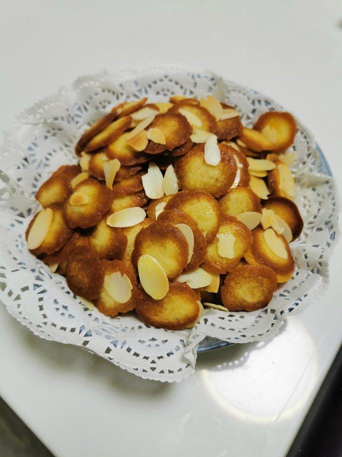 杏仁饼干，黄油杏仁脆