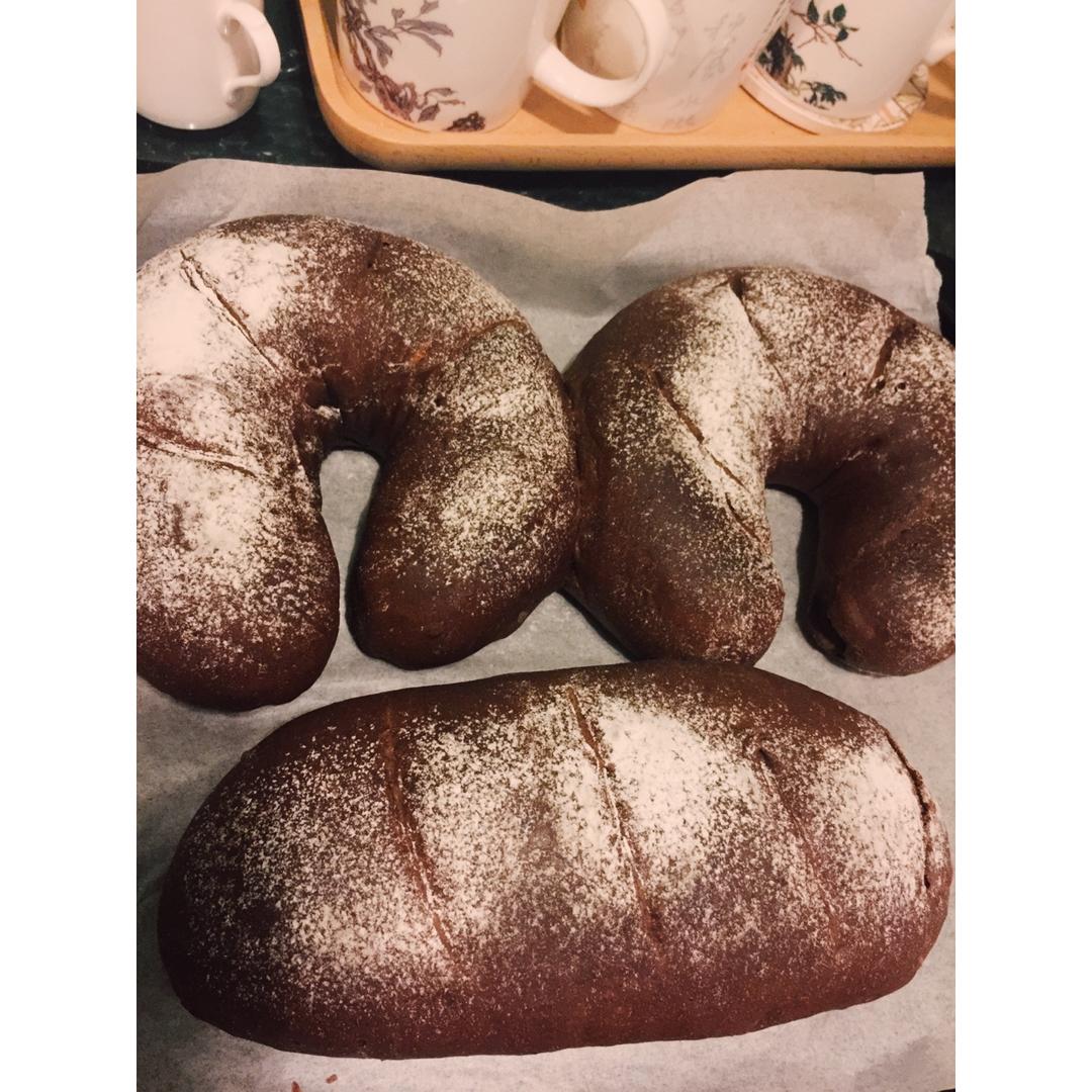 麻薯夹心可可（抹茶）软欧