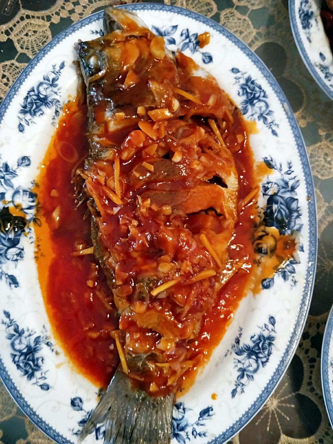 sunshine熙儿做的糖醋鱼