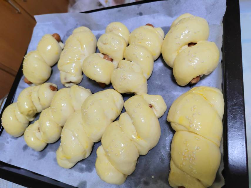 小美版香肠热狗面包🍞