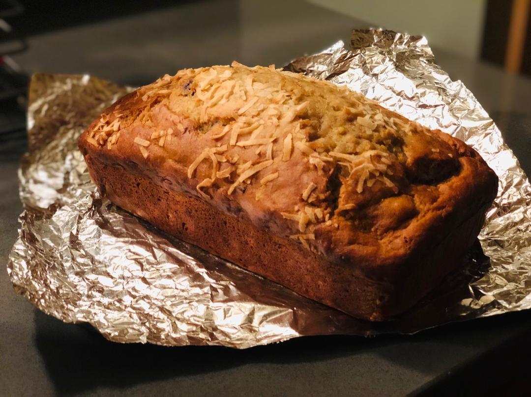 香蕉核桃蛋糕（低油少糖健康版）