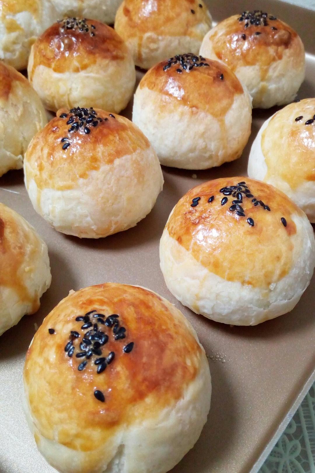 善心善果做的不用揉出膜,不用醒面就能酥掉渣的中式酥皮点心