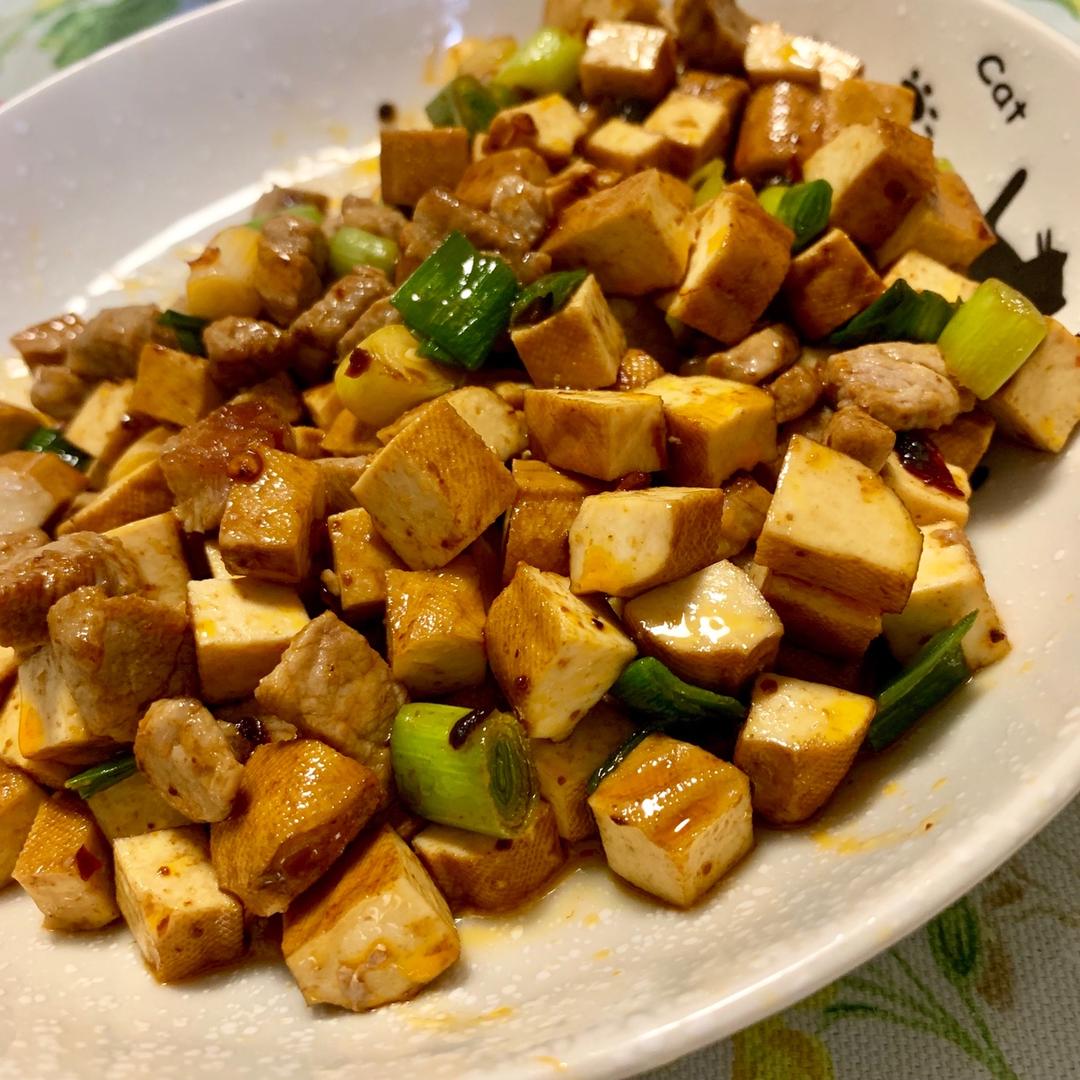 下饭神器---老干妈炒香干