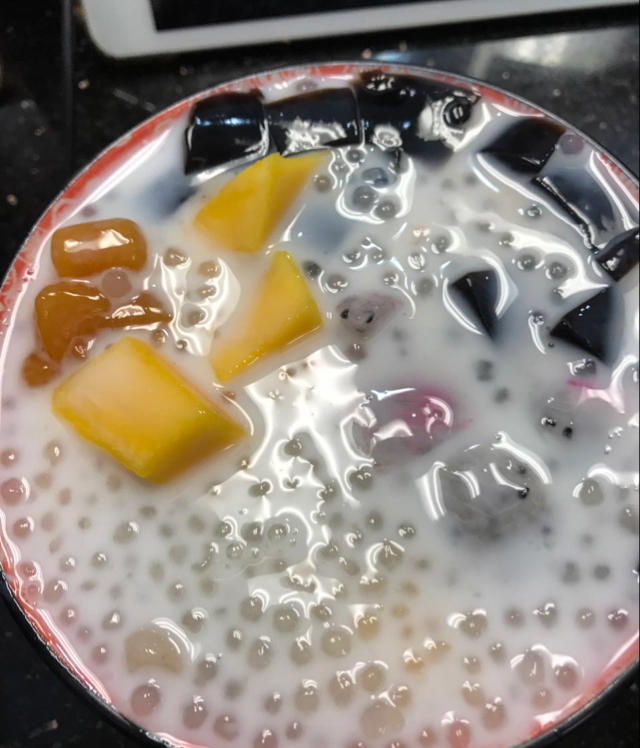 坚果冰凉粉